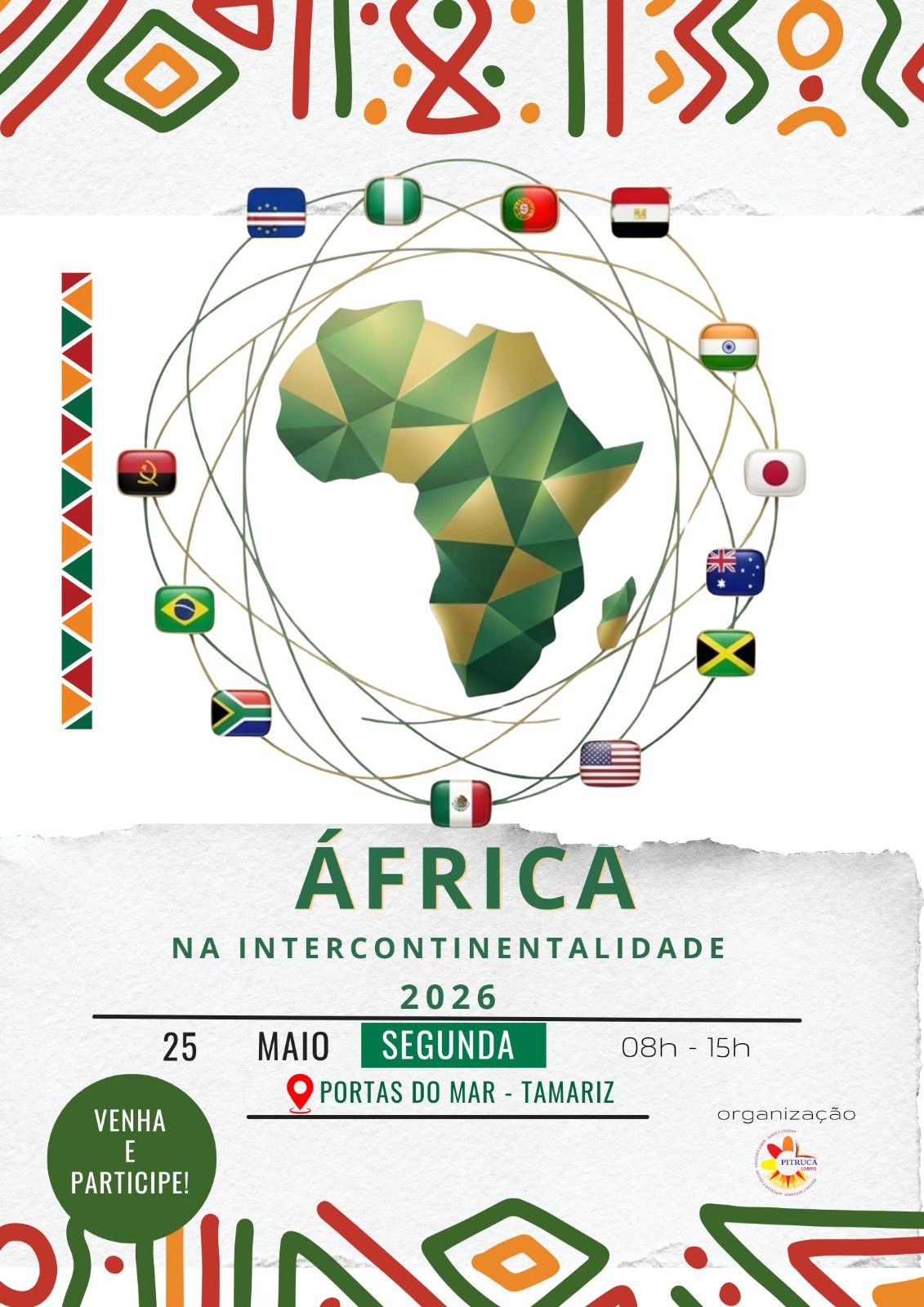 Dia de África (Intercontinentalidade) – Festividade no Pitruca do Lobito